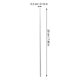 thumbnail image 2 of 12pcs Stainless Steel Blocking Pins for Blocking Board Crochet Board Pegs, 2 of 3
