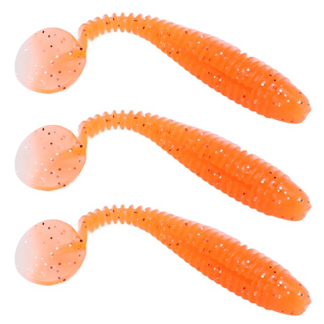 Señuelos De Pesca De Cebo Suave Señuelos De Pesca Suaves Señuelos De Pesca De Cola En T Señuelo Suave De Silicona 15 Piezas De Simulación De Señuelo Suave De Silicona Cebo De ANGGREK Otros