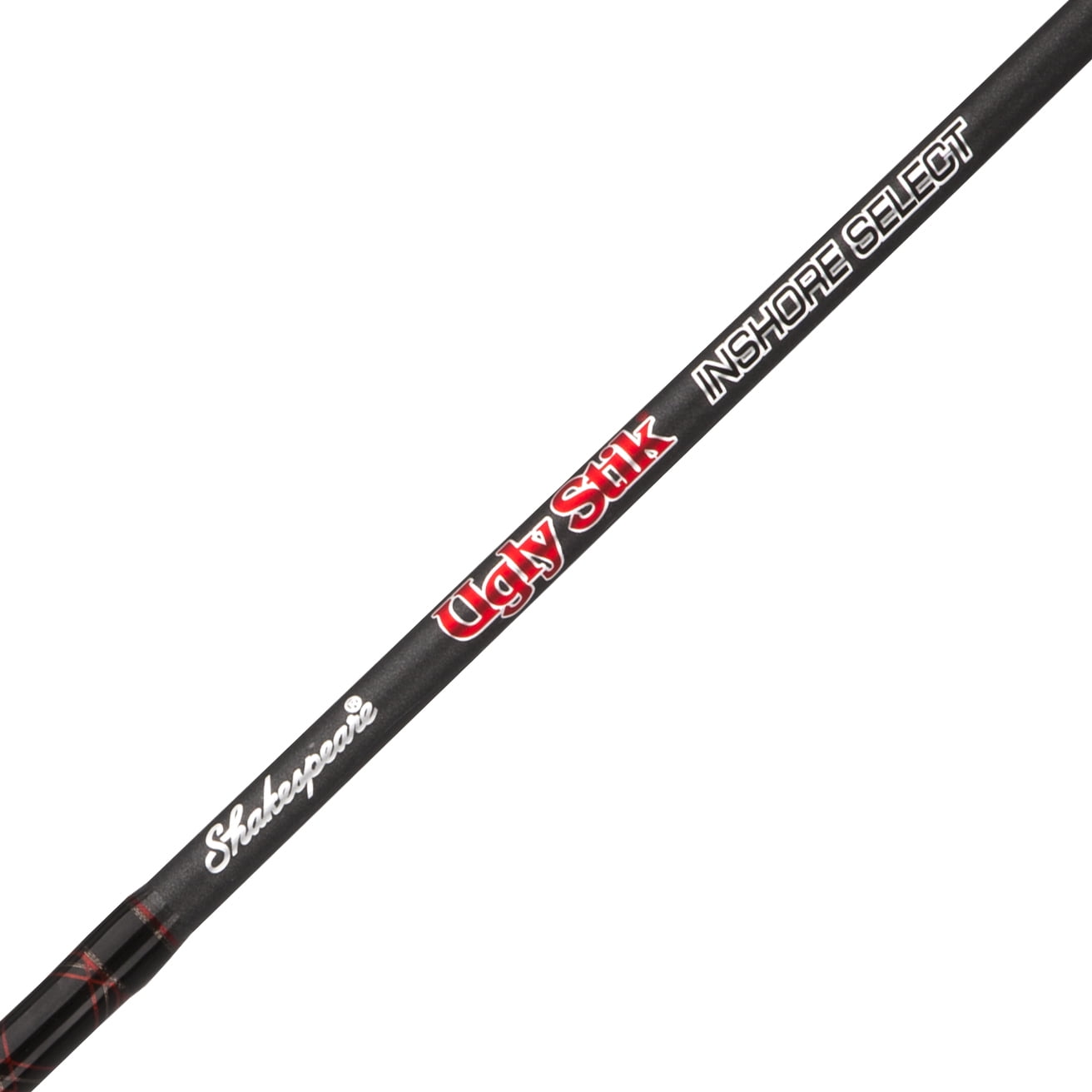 Ugly Stik 7'6” Inshore Select Spinning Rod, One Piece Inshore Rod 