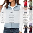 thumbnail image 3 of IUYRTFE Women's Lightweight Fleece Zip Up Vest Stand Collar Sleeveless Jacket with Pockets for Outdoor Warmth, 3 of 5