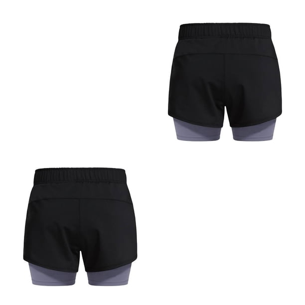 Qarigey Pantalones cortos de Yoga para mujer, mallas cortas elásticas para correr, mallas informales para entrenamiento, deportes, Type3 NO3