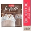 Hills Bros.® Frappés Toffee Butter Cake Instant Coffee Packets, 2.3 oz - 12 Pack