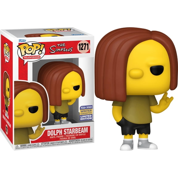Collectible Funko POP! Television: The Simpsons - Dolph Starbeam (2022 Winter Convention) #1271