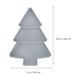 thumbnail image 5 of 2 piezas creativas bandejas para platos con forma de árbol de Navidad, aperitivos, nueces, platos de plástico, 5 of 5