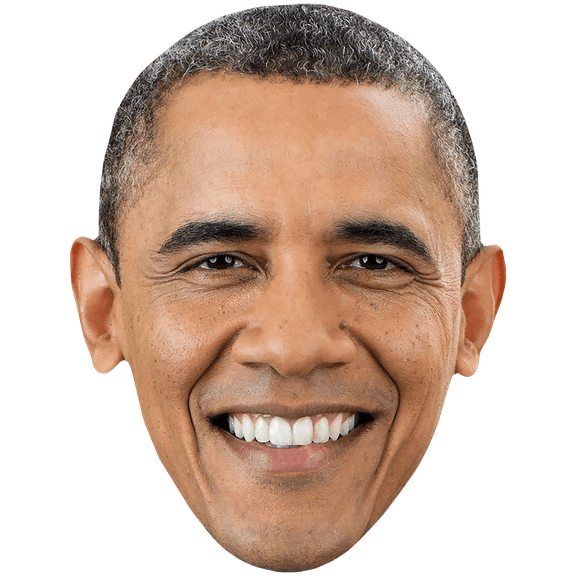 Barack Obama (Smile) Big Head.