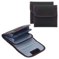 thumbnail image 1 of Unique Bargains 82mm Camera Filter Case 3 Pocket Camera Filter Case Pouch Black Red 2 Pack, 1 of 5