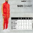 thumbnail image 5 of Men's Tracksuit 2 Pieces Sweat Suits Side Stripe Casual Long Sleeve Outfit Sports Jogging Suits Set, 5 of 5