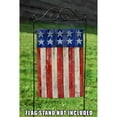 thumbnail image 2 of Toland Home Garden Rustic Stars and Stripes American Patriotic Flag Double Sided 12x18 Inch, 2 of 5