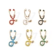 thumbnail image 6 of BQBQERT 15pcs Stethoscope Pin Nurse Brooch Doctor Badges Jewelry Pins Backpack Pin for Unisex, 6 of 14