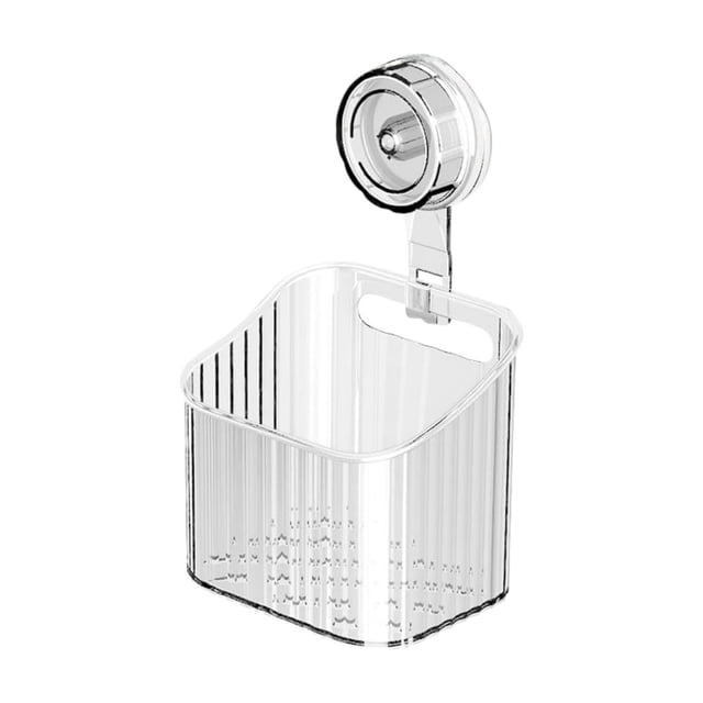 BotaniNest Upgraded 2026 Suction Cup Shower Organizer Drill Wall Storage Rack With Strong Load Bearing Bathroom Caddy Multipurpose Organizer For Kitchen And Bathroom