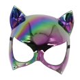 thumbnail image 3 of Máscara de gato, máscara de ojos, máscara de animal de Halloween para mascaradas, juego de rol, club nocturno Vistoso, 3 of 8