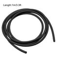 thumbnail image 2 of Uxcell Natural Latex Rubber Tubing 1.6mm ID 3.2mm OD 3.3ft Black Highly Elastic for Sports Exercise Fitness, 2 of 5
