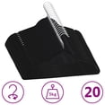 thumbnail image 3 of vidaXL Hanger Set of 100 Pink Plastic, Metal, Velvet Standard Non-slip, 3 of 61