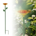 thumbnail image 1 of Drinking Station Metal Cup Suitable For Pollinators Feeders Feeders Courtyard Decoration Outdoor Colorful Flower Design Squirrel Proof Hummingbird Feeder Chicken Water Feeder Feeder Large Capacity, 1 of 2