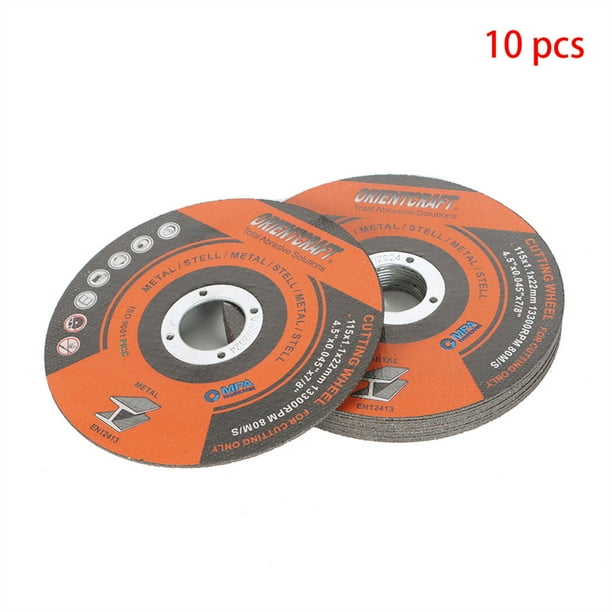ALLCARB 10 Pack 41/2 x 0.045" x7/8 inch Cutoff Wheels Angle Grinder