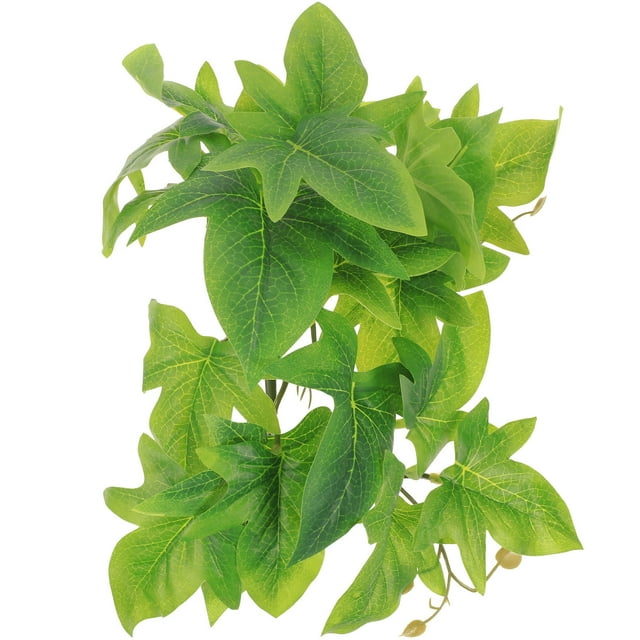 IDEANATEGRATE De Planta Simulada Para De Reptil Y Acuario Con Hojas Naturales