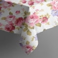 thumbnail image 6 of Pioneer Flower Floral Print Pattern Rectangle Tablecloth 60"x102",Waterproof Polyester Rectangle Table Cloth, Wipeable Spillproof Polyester Tablecloth for Dining, Camping, Indoor and Outdoor, 6 of 6