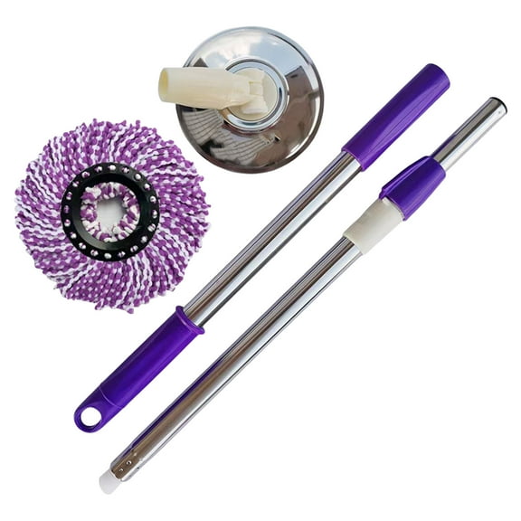 Rotating Mop Stainless Steels Telescopic Handle Fast Drying Systems Detachable Washable Mop Head Home Cleaning Tool Set