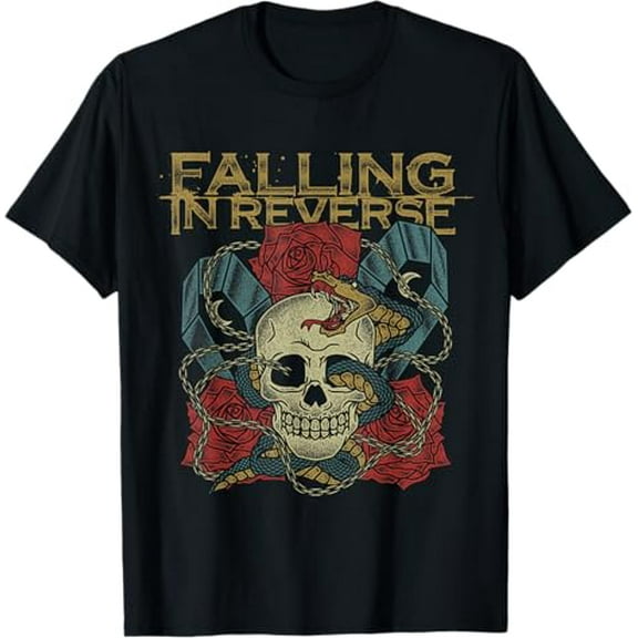 Falling In Reverse T-shirt, Death Shirt, Unisex-Adults