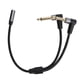 thumbnail image 1 of Cable adaptador hembra de 3,5 mm a macho de 6,35 mm Cable convertidor de audio estéreo para micrófono mezclador, 1 of 8