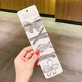 thumbnail image 2 of 5PCS Rhinestone Bobby Pin Set Decorative Sparkly Bow Hair Clip Hair Barrettes, 2 of 10