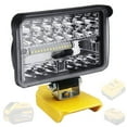 thumbnail image 3 of AMERTEER Wireless LED Work Light 204W 8600 LM with 130° Pivoting Head Compatible with XR 18V 20V Flex Volt 20V 60V Lithium Battery Comping Torch Light, 3 of 4