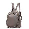 thumbnail image 3 of Genuine Leather Cowhide Backpack, Women's Multiuse Shoulder Crossbody Bag, Large Capacity Casual Daypack, 3 of 7