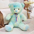 thumbnail image 1 of Teissuly Sitting Colorful Ribbon Bear Plush Toy Doll Colorful Hugable Teddy Bear Rag Doll Valentine's Day Gift Teissuly WER202401276759, 1 of 1