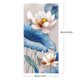 thumbnail image 2 of Kit de pintura por números, arte al óleo artesanal, imagen de libélula de loto, decoración de pared del hogar, 30x60cm, 2 of 9