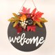 thumbnail image 4 of Guirnalda De Bienvenida De Otoño, Esqueleto, Hojas De Arce, Guirnalda Para Puerta, Guirnalda Colgante Para Decoración De Acción De Gracias De Halloween Advancent HA037934-00, 4 of 6