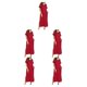thumbnail image 2 of Qarigey Camisones de algodón femeninos y románticos para mujer - Para el hogar Camisones y camisones de mujer Camisón Ropa de dormir rojo XL Type2 NO2, 2 of 6