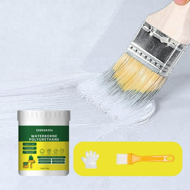 Feltree Adhésif Imperméable pour Toit, Réparation de Fuites, Revêtement en Polyuréthane à Base d'Eau, Prévention des Fissures Murales Extérieures 500ml