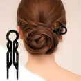 thumbnail image 2 of Xihbxyly Accesorio para El Cabello, Elegante Peine Insertable, Horquilla Multifuncional Duradera, Fácil de Hacer Moños, Uso Diario, Peinado para Ocasiones Especiales, Realza Tu Look., 2 of 6