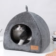 thumbnail image 3 of Xingzhi Durable And Long-lasting Cat Bed Cat Cozy In Stylish Cave House Easy To Clean gray M, 3 of 6
