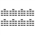 thumbnail image 1 of 80 Piezas Resto de Palillos Palillos Pequeños Soportes de Cuchara Tenedor Juego de Palillos Utensilio Cubiertos Soporte Negro, 1 of 5