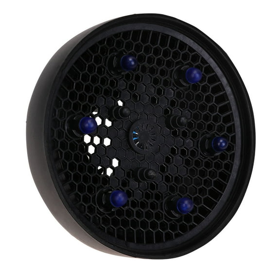 Soimiss Blow Dryer Diffuser Silicone Material Safe for Hair Styling Lightweight Black
