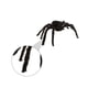 thumbnail image 3 of FELTECHELECTR Peluche de araña grande negra de 20 pulgadas para Halloween, decoración aterradora para casa embrujada, decoración de patio interior y exterior., 3 of 7