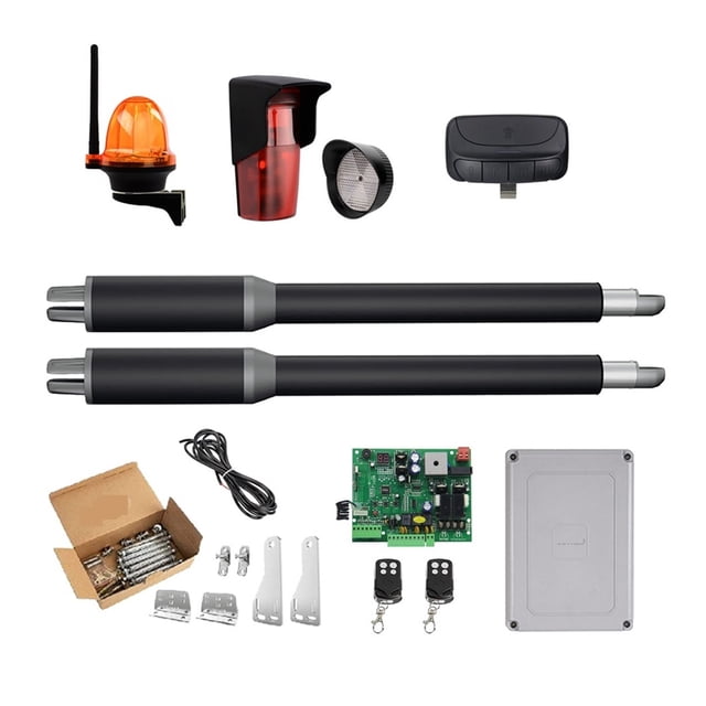 Door Opener Linear Actuator DC Worm ar Automatic Swing Door Opener Electric Tube, Light, Button, GSM Operator ,Free Your Hands