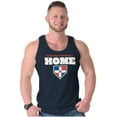 thumbnail image 5 of Dominican Republic Home Plate Base Tank Top T Shirts Men Women Brisco Brands S, 5 of 5