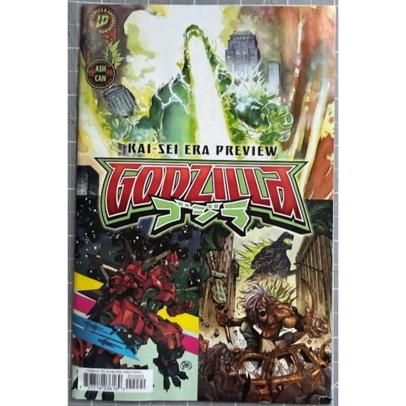 Godzilla Kai-Sei Era Preview #0 IDW Publishing 2025 Ashcan Edition Comic Book Rare Preview
