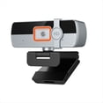 thumbnail image 1 of Cámara Web 4K Full HD con Micrófono, Conector USB, Enfoque Automático, para PC, Portátil, Computadora de Escritorio, B, 1 of 5
