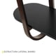 thumbnail image 4 of repisa bambú para baño 2 niveles mdf negro, 4 of 5