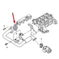thumbnail image 3 of EGR Valve Blanking Block Delete Plate Auto Parts Removal Kit Valve Replacement Compatible - E53 E38 E39 E46 X5 3 318D, 3 of 5