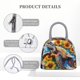 thumbnail image 4 of Balery Sunflower Turtle Bolsa de Almuerzo para Mujeres, Caja de Almuerzo, Bolsa de Almuerzo Pequeña Impermeable, Tote de Almuerzo Reutilizable con Gran Capacidad, 4 of 6
