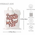 thumbnail image 2 of Pumpkin Pizzazz & Wicked Fizz Breast Cancer Halloween Pumpkin Canvas Bag 3Pcs, 2 of 5