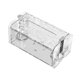 thumbnail image 2 of Porta rollos de papel higiénico con ventosa, caja de papel higiénico montada en la pared para baño, organizador de papel higiénico, soporte para hojas claro, 2 of 9