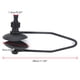 thumbnail image 3 of Accesorios Marinos Orejera Redonda Orejera De Un Solo Tubo Marine Boat Yacht Rubber Motor Flusher Vogacara VI011672-00, 3 of 6