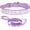 Purple+leash, variant on Mumup Dog Collar and Leash Set for Small Dogs, Pretty Rhinestone Bling Puppy Collar Fancy Crystal Glitter Jewel Girl Cat Collars for XXS XS Small Medium Female Pet Dogs