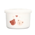 thumbnail image 2 of Baby Bowls, Ceramic Material Loving Heart Bear Pattern  Bowl Clear Printing Heat Resistant  For Nursery For Kitchen, 2 of 8