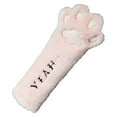 thumbnail image 3 of Funda para cinturón de seguridad BuyWeek con forma de gato de peluche, 3 of 9